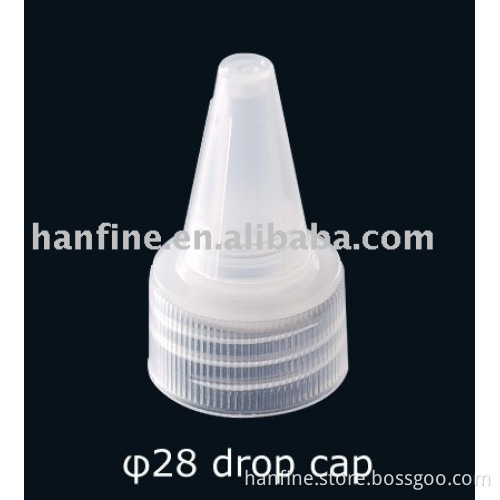 28/410 cosmetic plastic drop cap,plastic scew cap